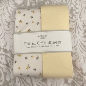 [Modern Baby] Crib Sheet Two Pack